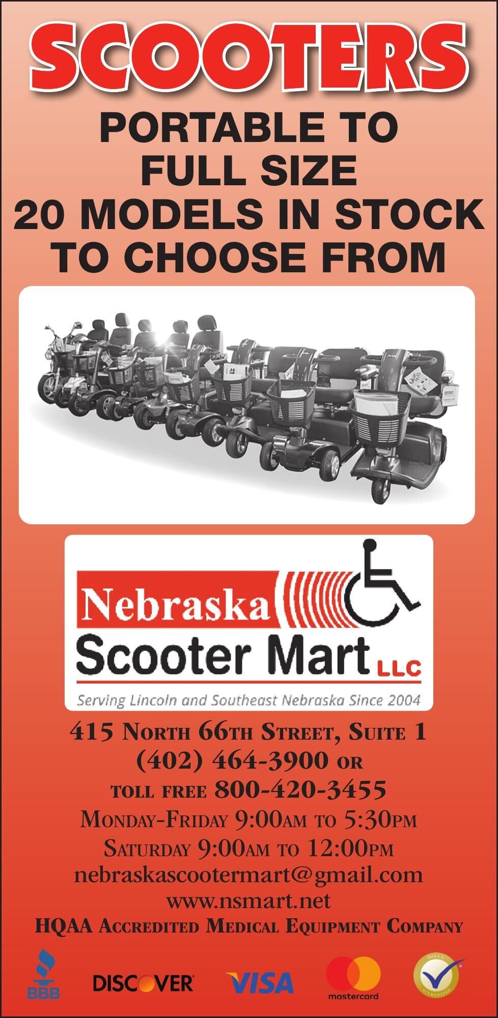 NEBRASKA SCOOTER MART - Ad from 2023-08-13